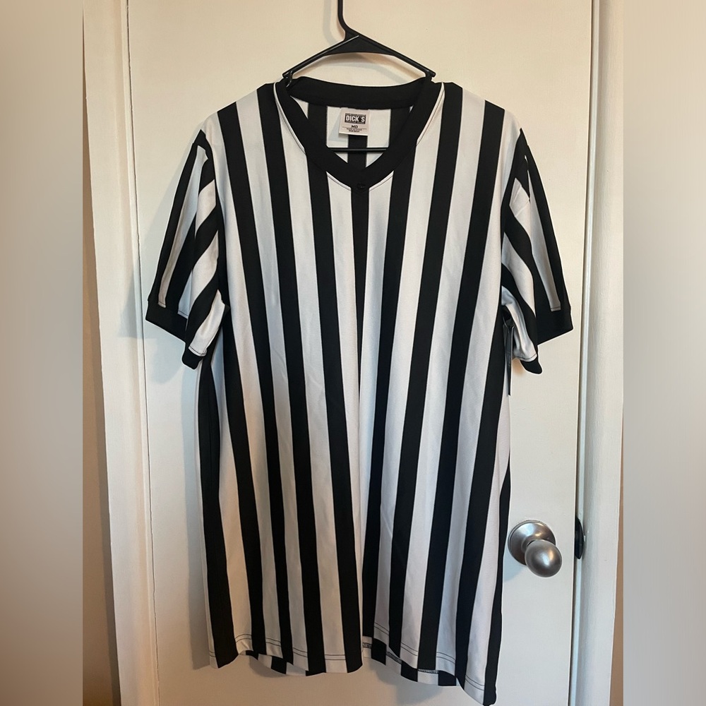 Dick's Sporting Goods Striped Referee Shirt